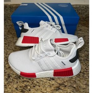 Adidas NMD R1 cloud white / red Brand New